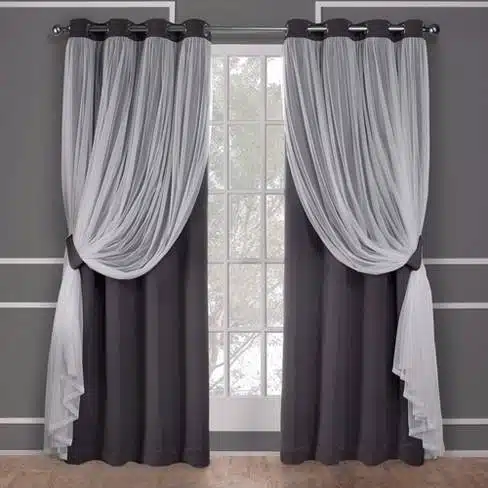 How to Layer Sheer and Blackout Curtains