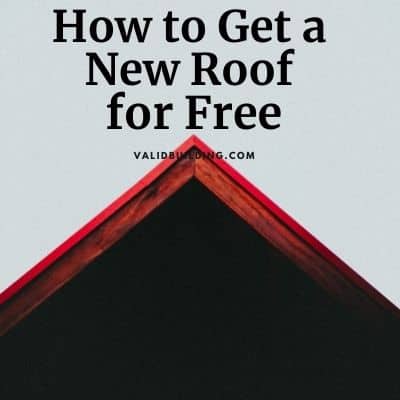How to Get a New Roof for Free