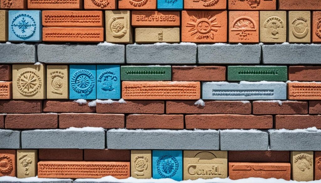 climate-resistant bricks