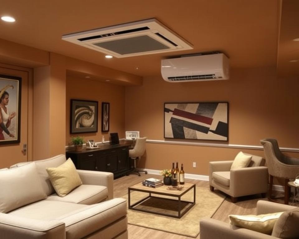 basement HVAC solutions