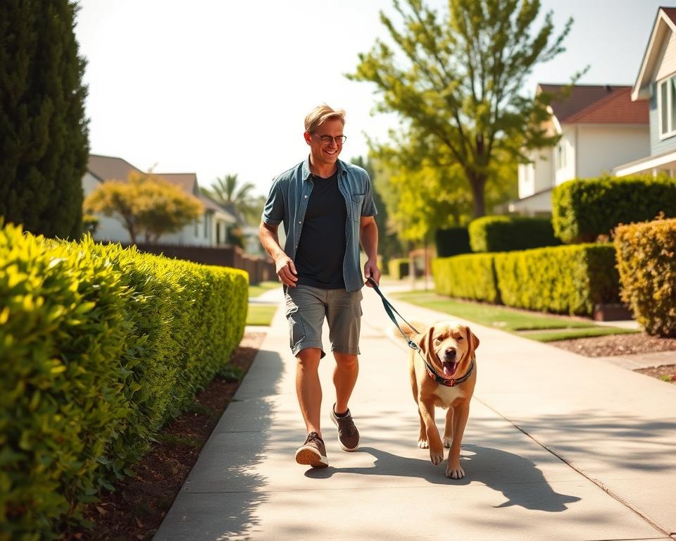 dog walking