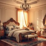 French-style bedroom