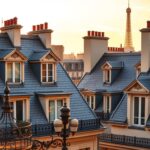 modern french roof design