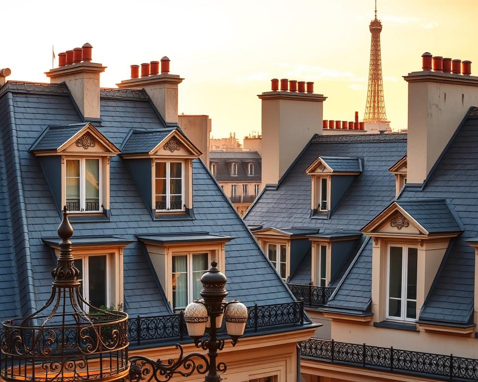 modern french roof design